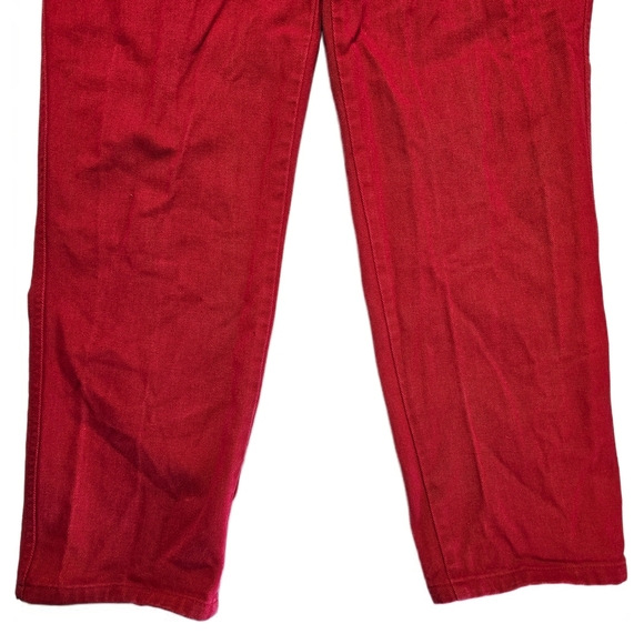 Rockies Authentic Jeanwear Vintage Bold Red Denim Womens Jeans - Picture 11 of 12